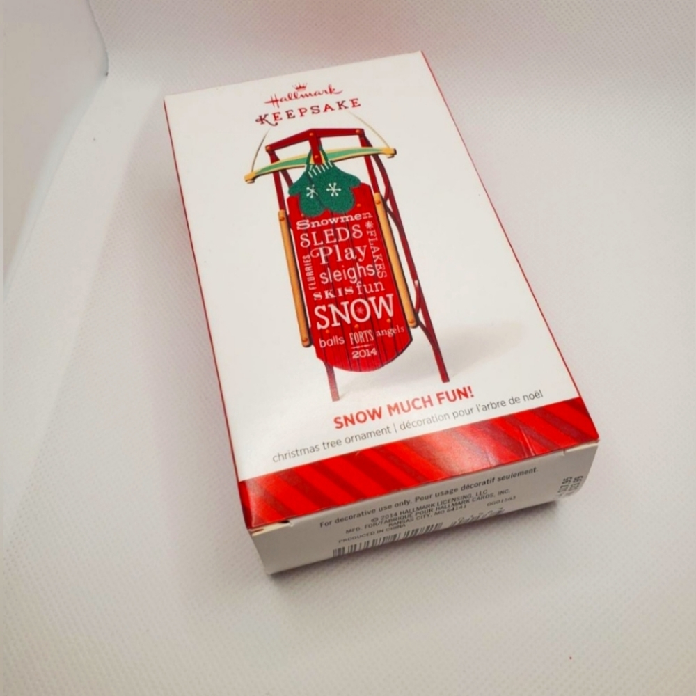 2014 Hallmark Keepsake Ornament - Snow Much Fun